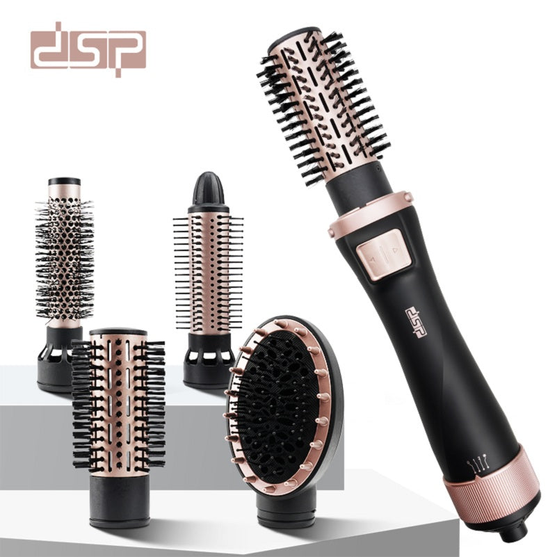 5 in 1 Rotating Hot Air Styler, 1000W RS365 Motor 27000RPM, 3 Heat Settings with Soft Switch & Overheat Protection for Damage Free Salon Styling at Home