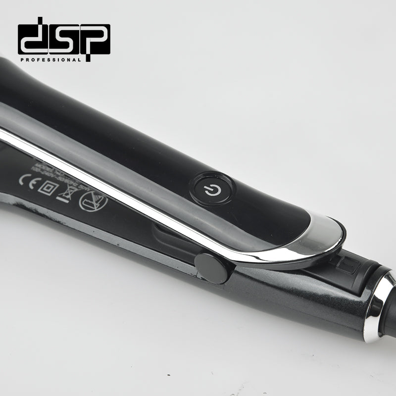 DSP Hot Seller Ceramic Coated Hair Straightener with Digital Display 150-230°C PTC Heating 30s Fast Heat Up for Smooth Frizz-Free Styling