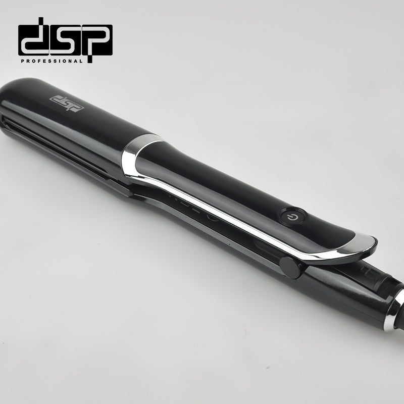 DSP Hot Seller Ceramic Coated Hair Straightener with Digital Display 150-230°C PTC Heating 30s Fast Heat Up for Smooth Frizz-Free Styling