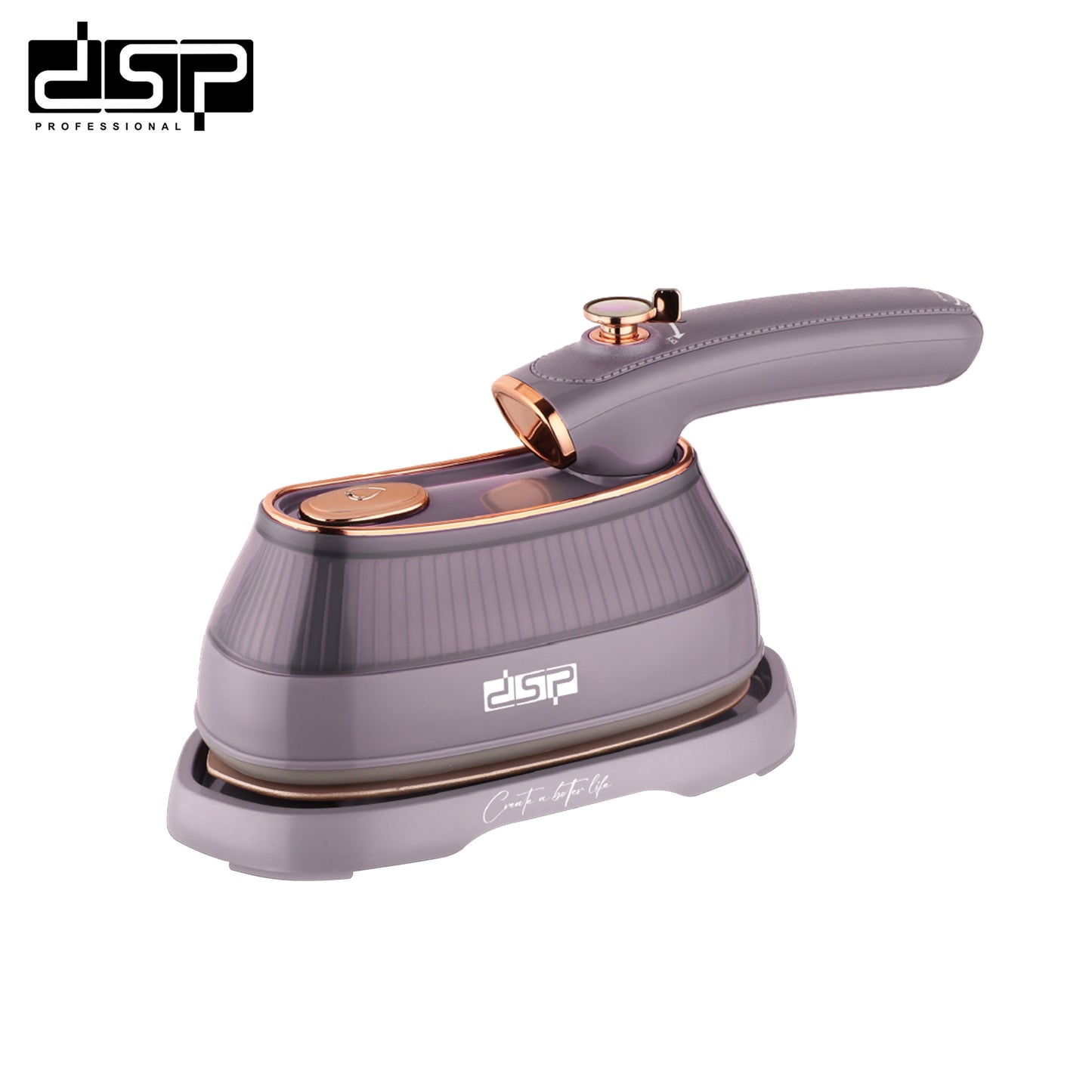 SmartPro 1200W Steam Iron with Ceramic NanoPlate & 30s Flash Heat - Dual Sensor Control for Delicate Fabrics/Suits
