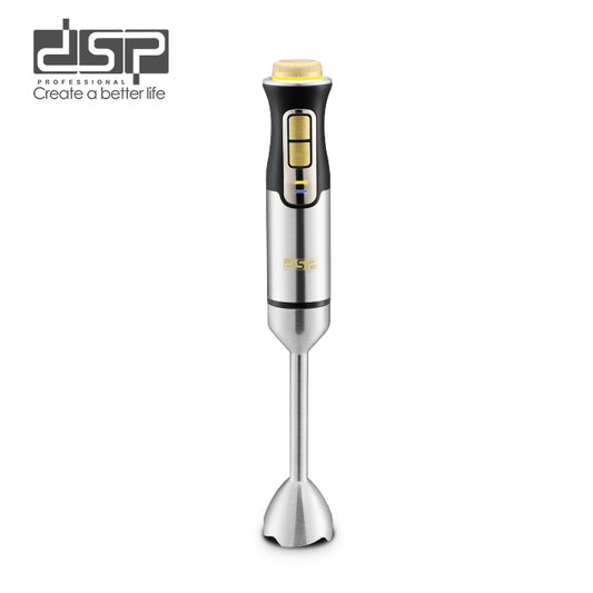 DSP 300W Immersion Blender, Handheld Cordless Electric Stick Mixer with 2 Speeds & Stainless Steel Blades for Smoothies, Shakes, Puree, Baby Food – Small, Lightweight & Perfect for Home Kitchens