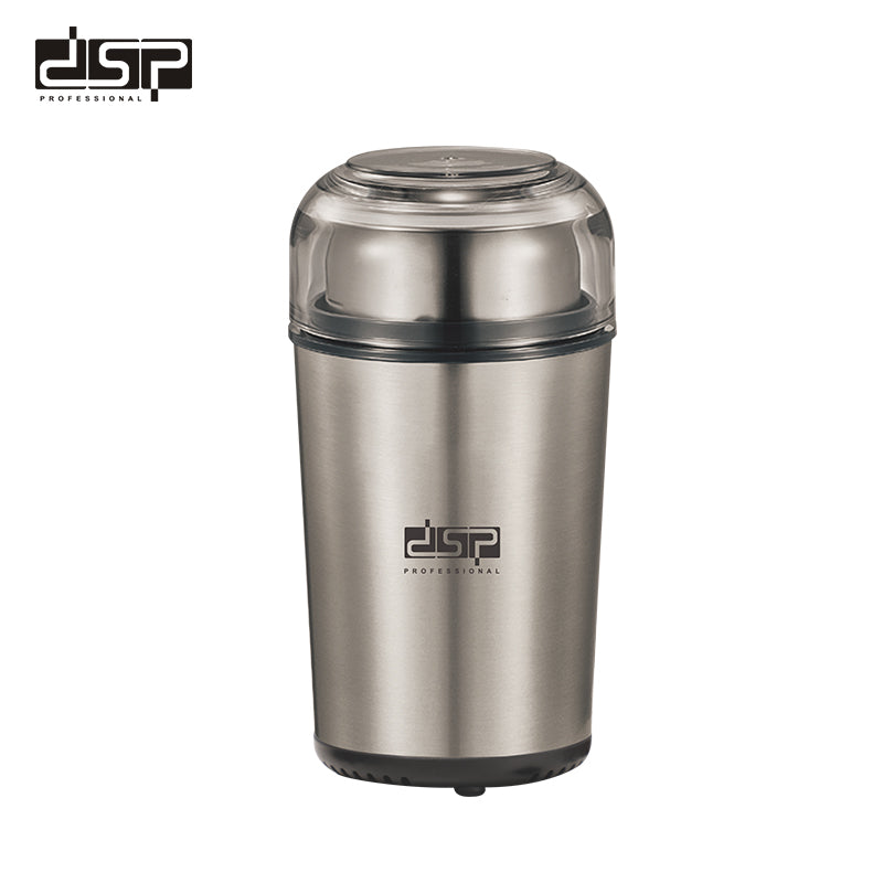 DSP Electric Coffee & Spice Grinder for Home Use – 200W Powerful Motor, 100g Capacity, Stainless Steel Blades & Detachable Cup, One-Touch Button, Low Noise – Perfect for Coffee Beans & Spices