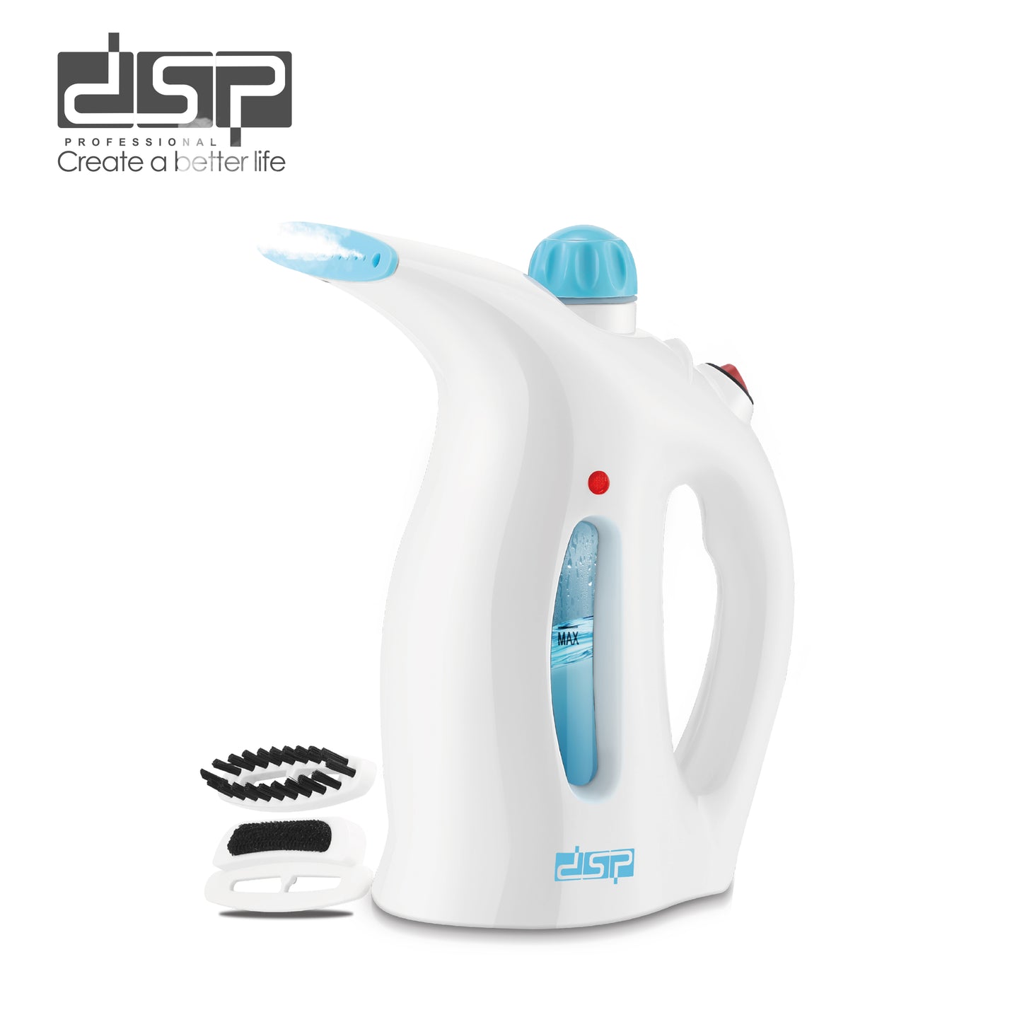 Pro 800W Handheld Steamer with 90s Flash Heat - 20g/min Turbo Steam for Suits/Curtains