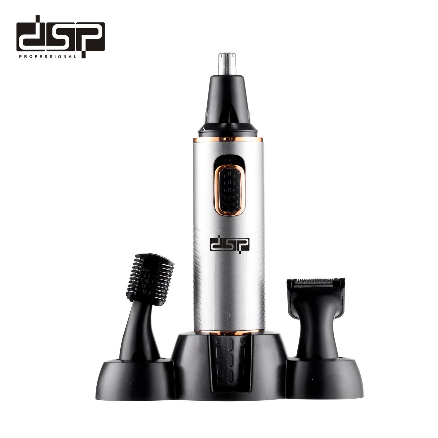 All-in-One Trimmer for Nose Eyebrow Sideburns, 8500RPM Motor 120mins Use, IPX5 Waterproof USB Rechargeable with Accessories Men's Grooming Kit