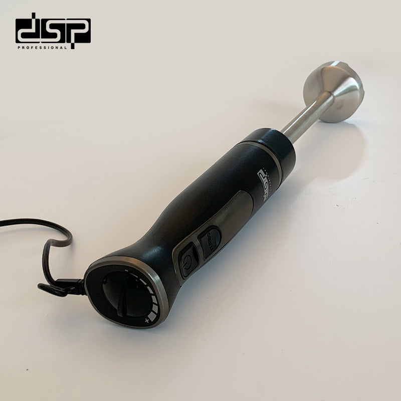 DSP 1000W Immersion Blender Handheld, Electric Hand Blender with Variable Speed, Stainless Steel Blades & Detachable Stir Bar, Powerful 7812 All-Copper Motor for Smoothies, Soups, Milk Frother (220-240V)