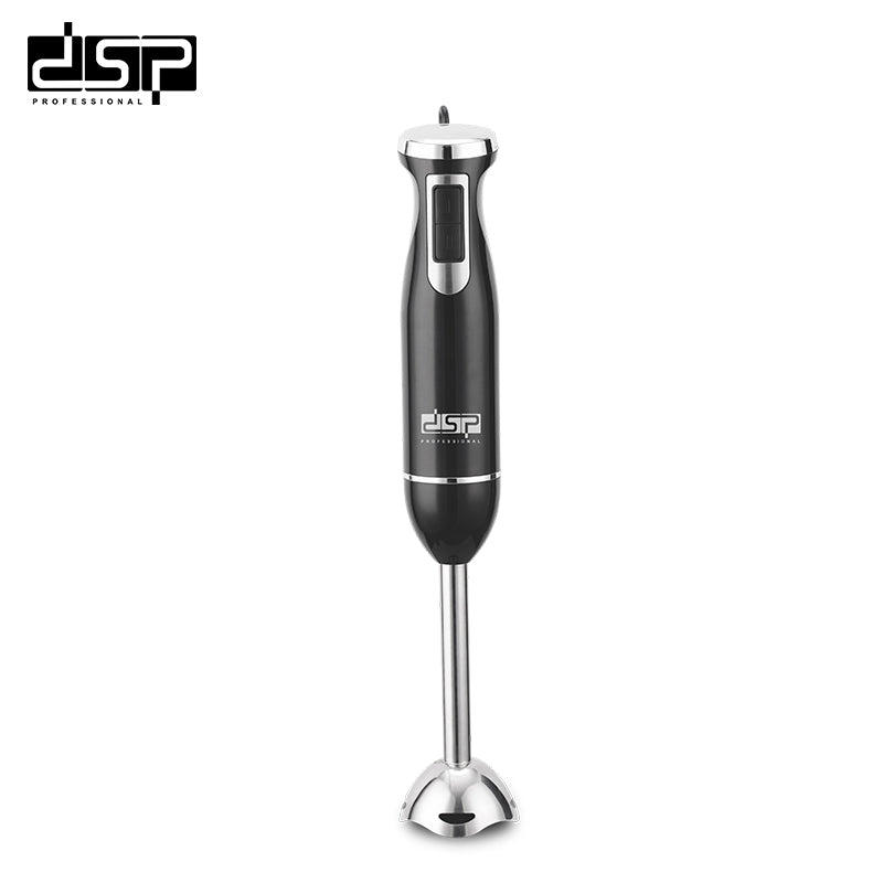 DSP Immersion Blender Handheld, 500W Corded Hand Blender with Stainless Steel Blades, 2-Speed Control, Detachable Stir Bar for Soup, Baby Food & Smoothies
