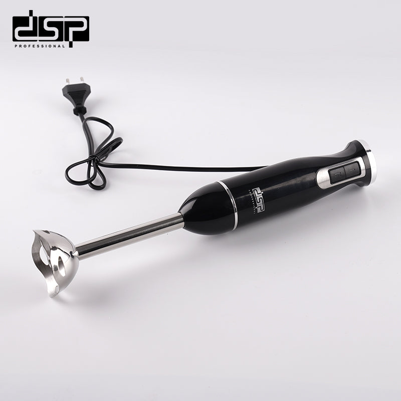 DSP Immersion Blender Handheld, 500W Corded Hand Blender with Stainless Steel Blades, 2-Speed Control, Detachable Stir Bar for Soup, Baby Food & Smoothies
