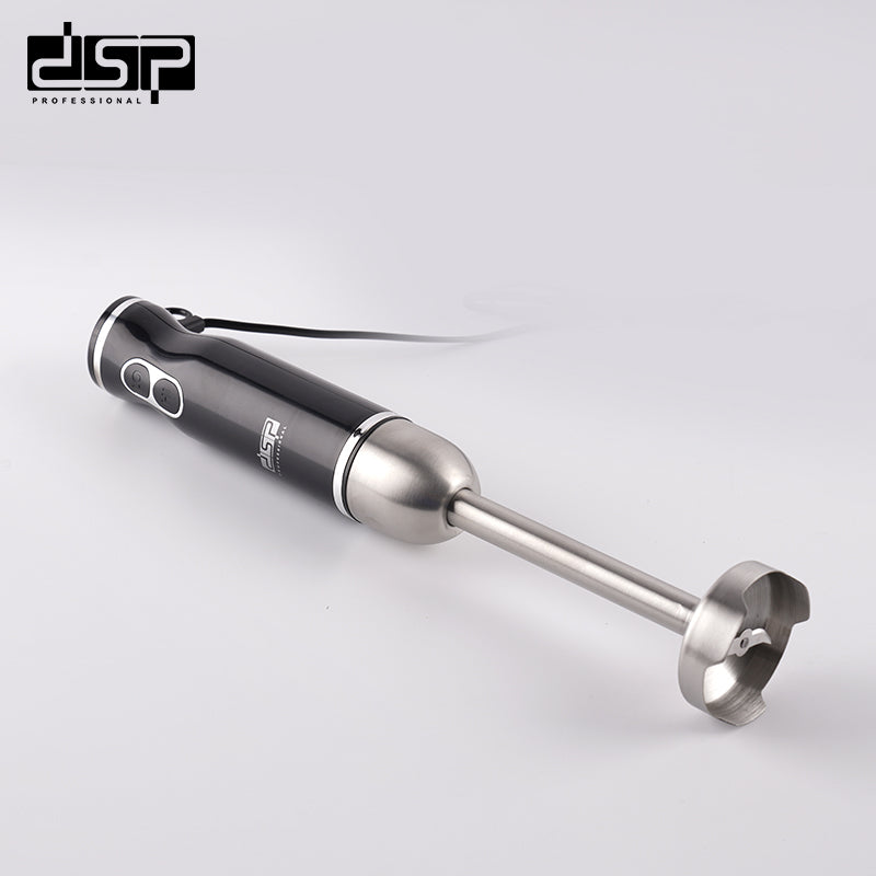 DSP 500W Immersion Blender Handheld, 2-Speed Hand Blender with Detachable Stainless Steel Blades, Electric Mixer for Smoothies, Soups, Baby Food – BPA-Free & Easy to Clean