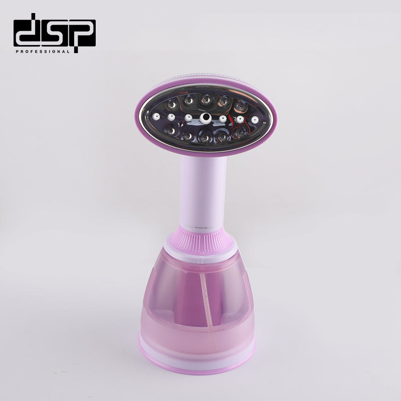 DSP Handheld Clothes Steamer, 1500W Fast HeatingGarment Steamer for Wrinkles, 25-30g/min Continuous Steam, 250ML Detachable Tank, LED Display, Brush Included – for Home Use
