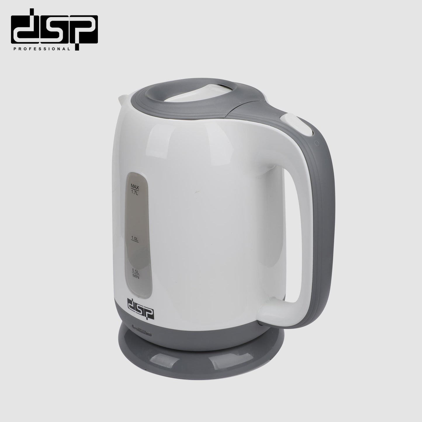DSP Electric Kettle 1.7L, 2200W Fast Boiling Cordless Hot Water Kettle with Auto Shut-Off & Boil-Dry Protection, Stainless Steel Electric Tea Pot for Home & Kitchen