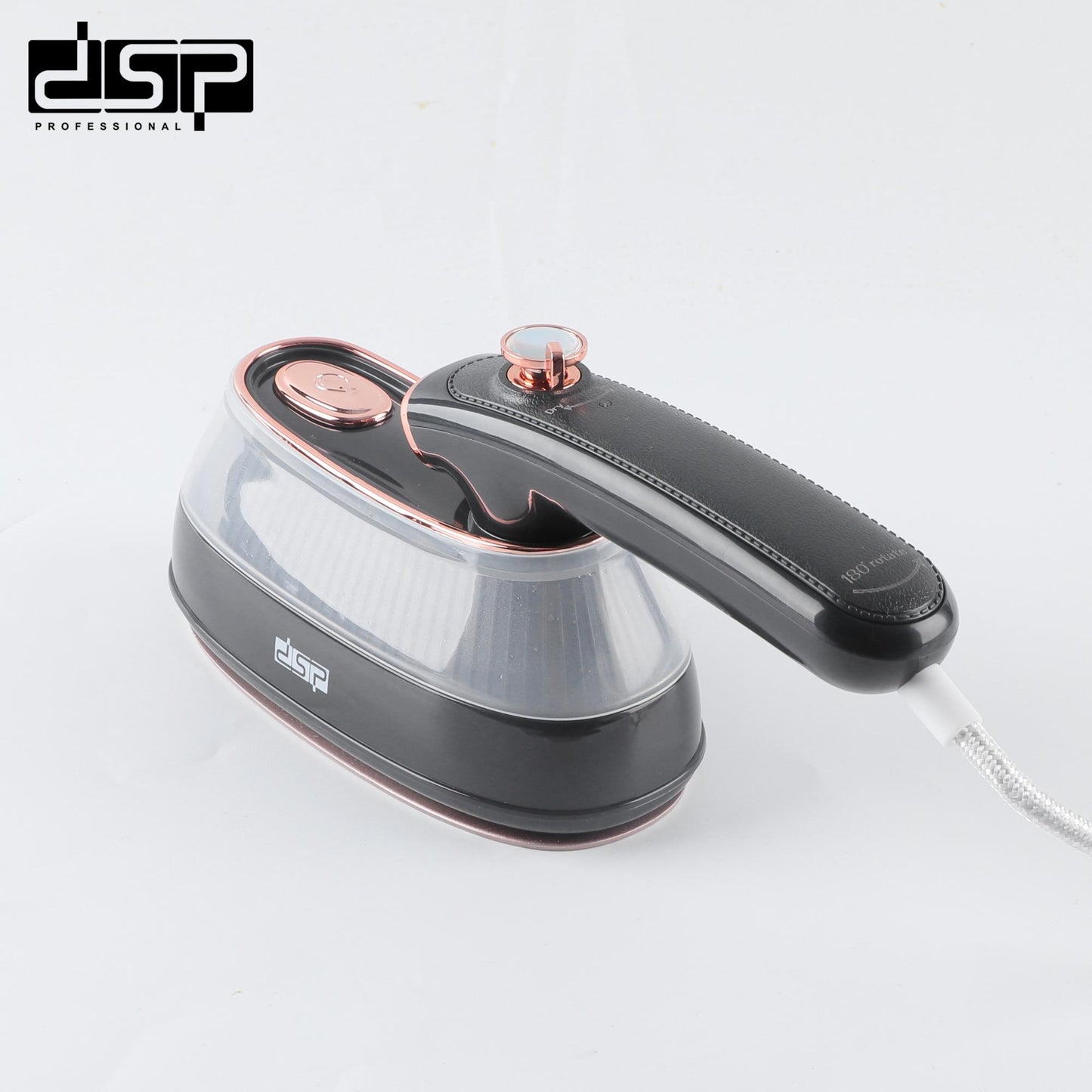 DSP Steam Iron for Clothes – 1200W Powerful Steam, Ceramic Soleplate, 170ml Water Tank, Adjustable Steam, Dry & Wet Ironing, Overheat Protection, Fast Preheating (30s), Includes Stand & Measuring Cup