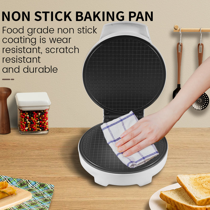 1000W Waffle Maker, Non-Stick Plates, Cool-Touch Housing, Thermostatic Control, Safe for Family Breakfast, Perfect for Waffles, Skid-Resistant Feet