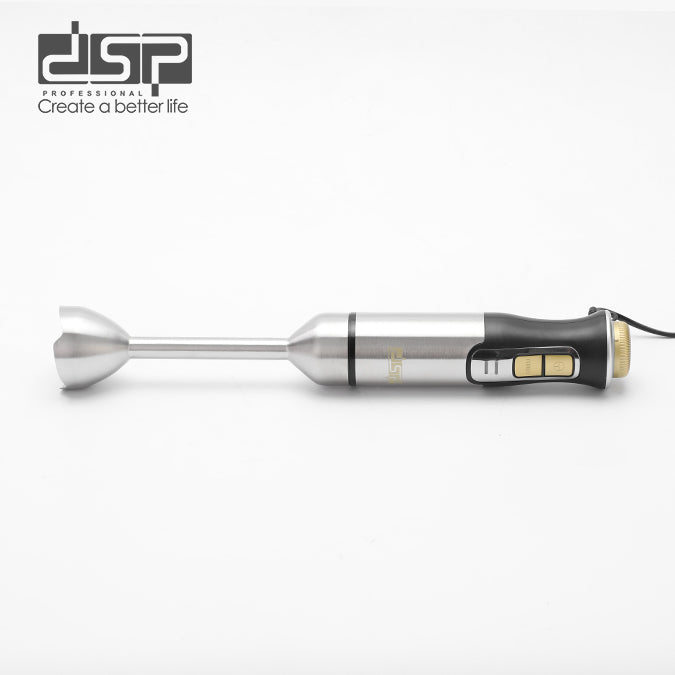 DSP 300W Immersion Blender, Handheld Cordless Electric Stick Mixer with 2 Speeds & Stainless Steel Blades for Smoothies, Shakes, Puree, Baby Food – Small, Lightweight & Perfect for Home Kitchens
