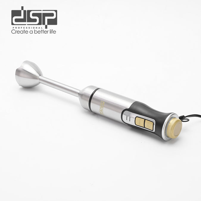 DSP 300W Immersion Blender, Handheld Cordless Electric Stick Mixer with 2 Speeds & Stainless Steel Blades for Smoothies, Shakes, Puree, Baby Food – Small, Lightweight & Perfect for Home Kitchens
