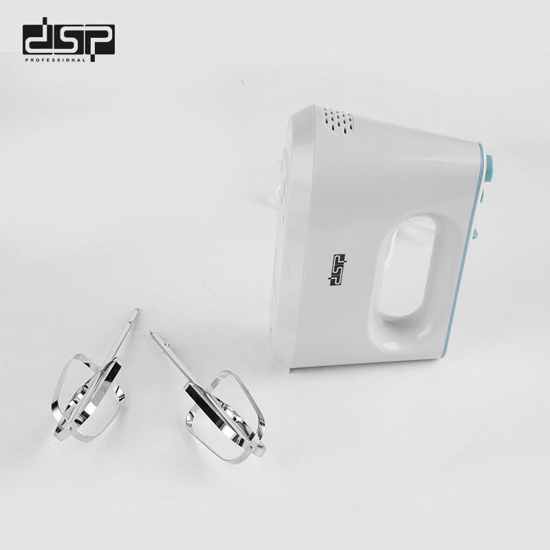 DSP 300W Electric Hand Mixer, 5-Speed Handheld Mixer with Turbo, Includes Egg Beater & Dough Mixer, 220-240V for Home Baking