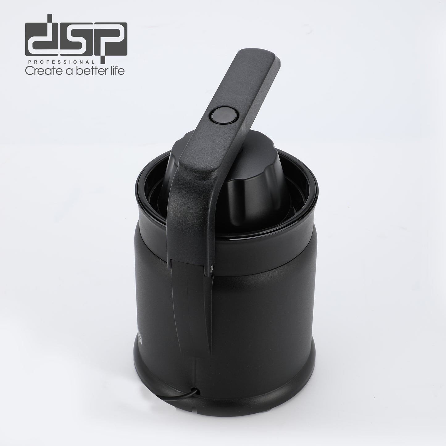 120W Detachable Effortless Press Pure Copper Motor Juicer, , Anti-Drip Food Grade PP, Non-Slip Base for Healthy Home Kitchen