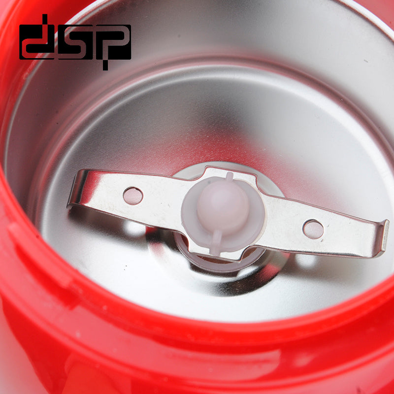 DSP Electric Coffee & Spice Grinder for Home Use - 200W Motor with 50g Capacity, Stainless Steel Blades & Bowl, Secure Lid Lock System - Herb Grinder