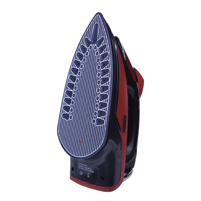 DSP 2200W Steam Iron for Clothes with Retractable Cord, Ceramic Coating Plate, Powerful Burst & Vertical Steam, Anti-Drip, Self-Cleaning, 350ml Tank – Ideal for Home Use