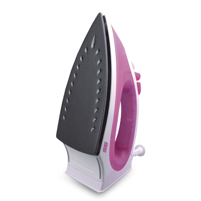 DSP 1800W Steam Iron for Clothes, Non-Stick Soleplate, Adjustable Steam & Temperature, 90ml Water Tank, Vertical Steam, Burst of Steam, Self-Clean, Anti-Drip – Ideal for Home Use