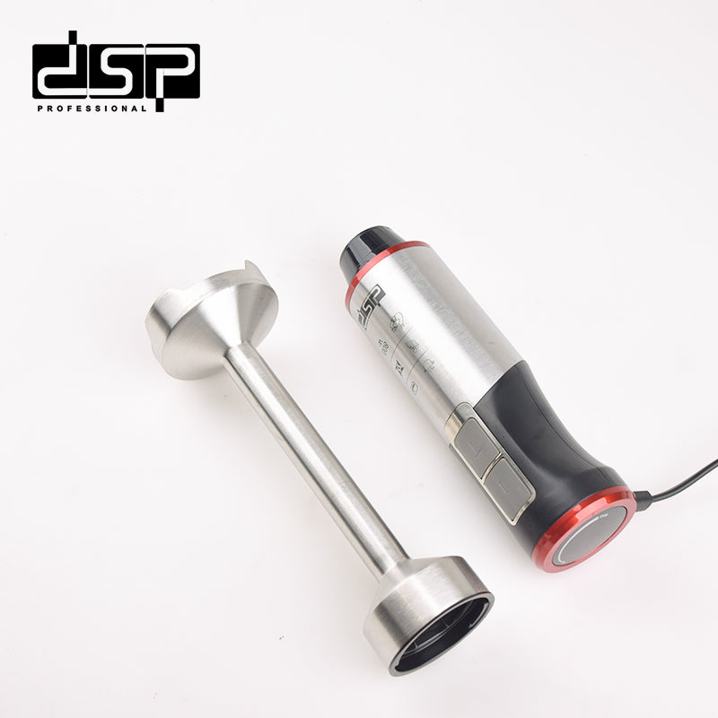 DSP 1000W Immersion Blender Handheld, Cordless Stick Blender with Detachable Stainless Steel Blending Rod, 4-leaf Shaped Blades & Stepless Speed Control for Smoothies, Puree, Baby Food - Home Essential