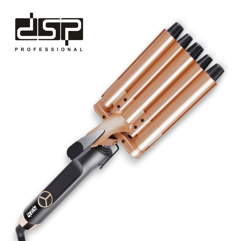 Ceramic Coated Professional Hair Curler with Dual 13mm/16mm Barrels, 3-Min Fast Heat & Auto Shut-Off, Damage-Free Styling for Salon/Home Use