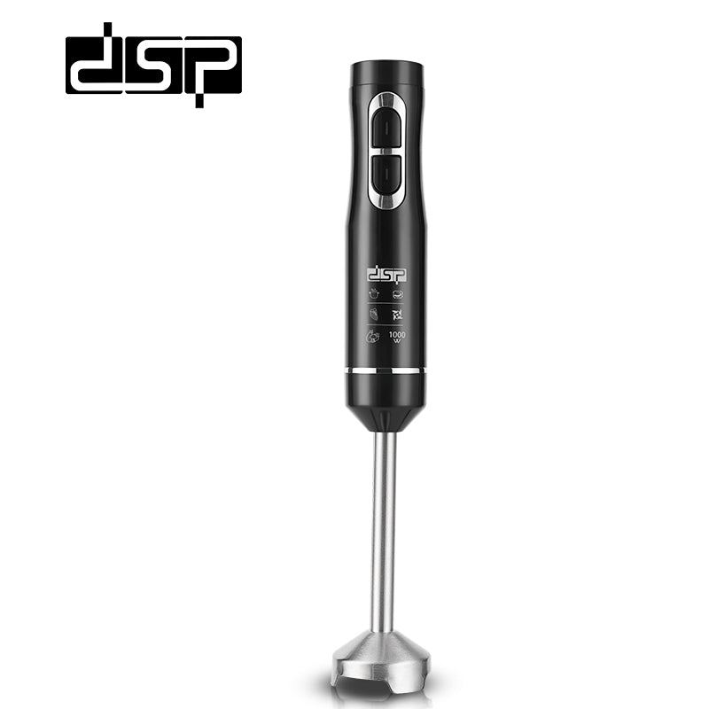 Kitchen Must-Have, Digital Display 9-Speed 1000W Professional Hand Blender with Detachable Stainless Steel Blades, Pure Copper Motor, Effortless Mixing for Soups/Sauces/Baking