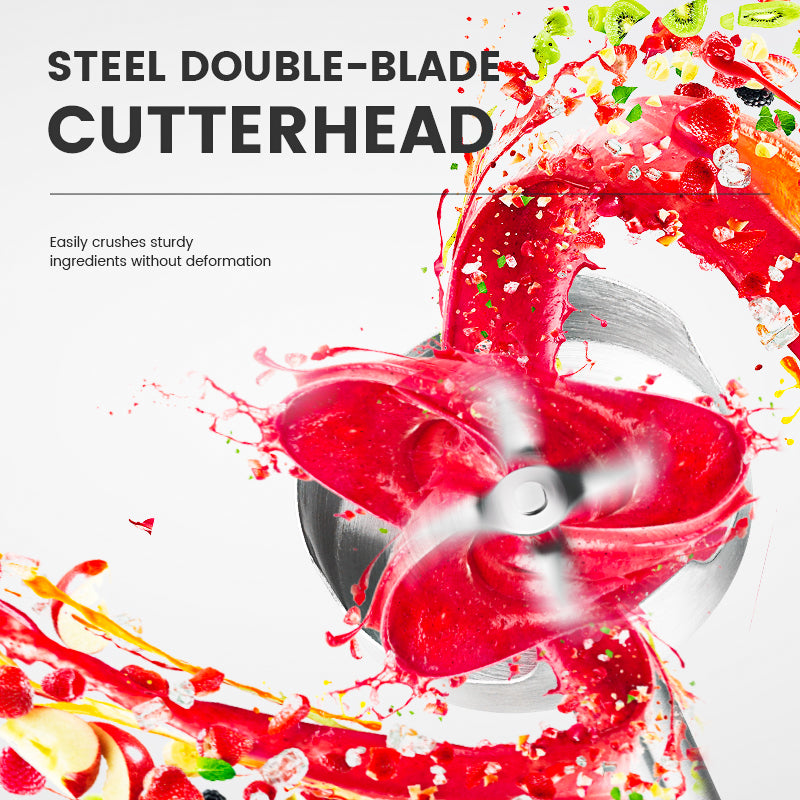 Kitchen Must-Have, Digital Display 9-Speed 1000W Professional Hand Blender with Detachable Stainless Steel Blades, Pure Copper Motor, Effortless Mixing for Soups/Sauces/Baking