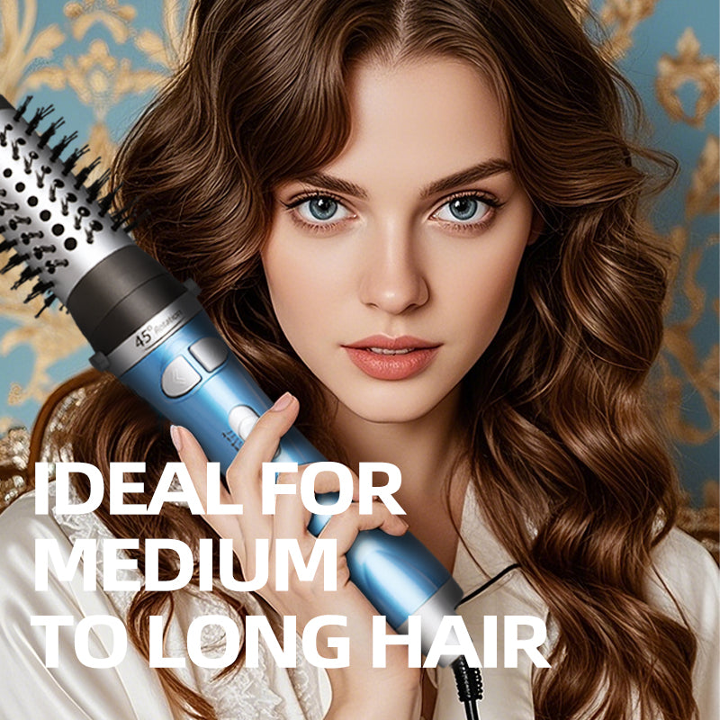 2 in 1 Hot Air Styler 27000RPM Turbo | 4 Speed & 3 Temp + Cool Shot with Dual Rotation, Hair Shine Guardian
