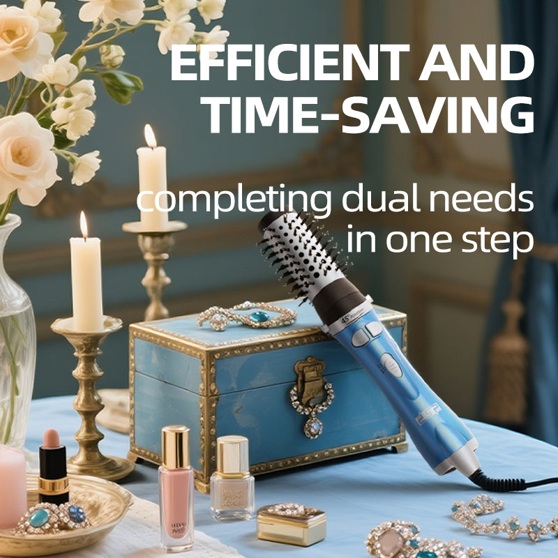 2 in 1 Hot Air Styler 27000RPM Turbo | 4 Speed & 3 Temp + Cool Shot with Dual Rotation, Hair Shine Guardian