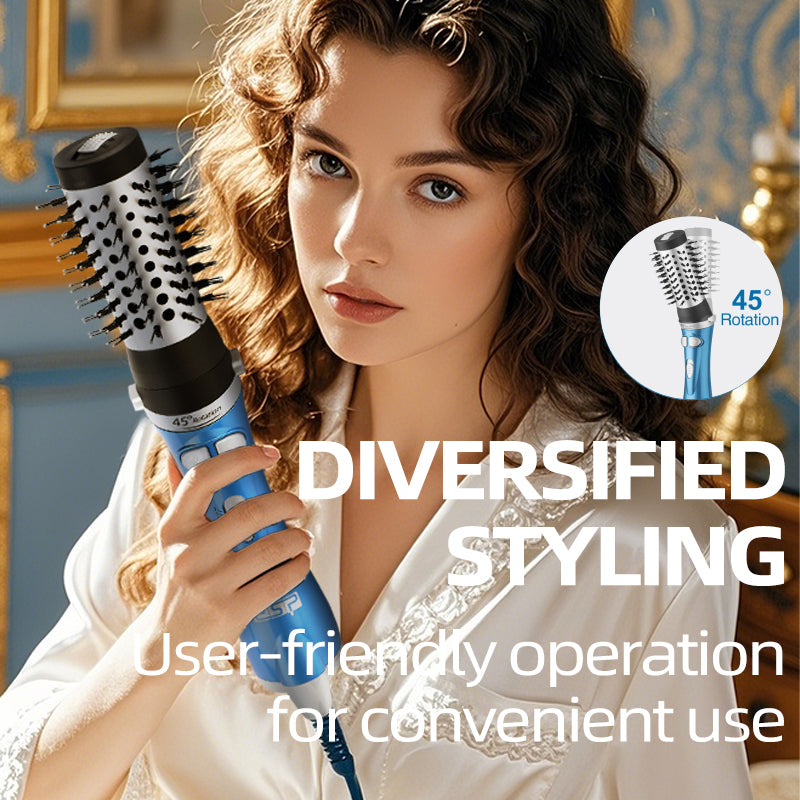 2 in 1 Hot Air Styler 27000RPM Turbo | 4 Speed & 3 Temp + Cool Shot with Dual Rotation, Hair Shine Guardian