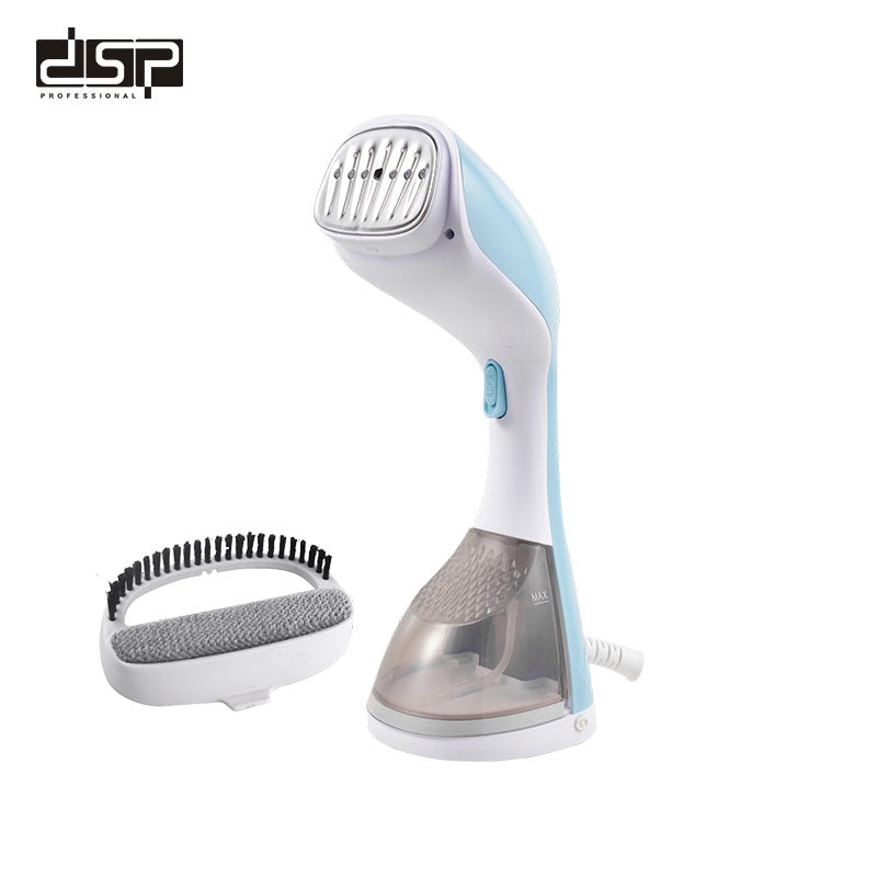 DSP Handheld Garment Steamer for Clothes, 1400W Portable Steam Iron with 220ML Detachable Water Tank, Fast Heat-Up & Overheat Protection, Home Use Wrinkle Remover