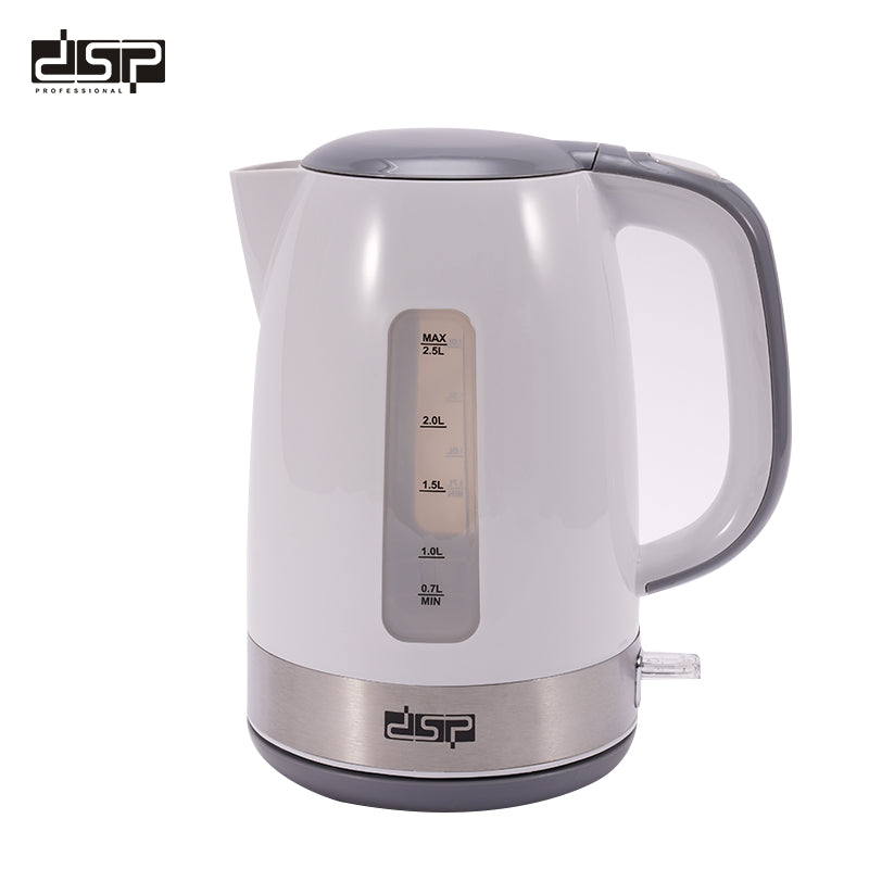 DSP Electric Kettle 2.5L, Fast Boiling Water Kettle for Tea & Coffee, 2200W BPA-Free Stainless Steel Heater, Auto Shut-Off, Boil-Dry Protection, Removable Filter & 360° Rotary Base – Kitchen Appliances