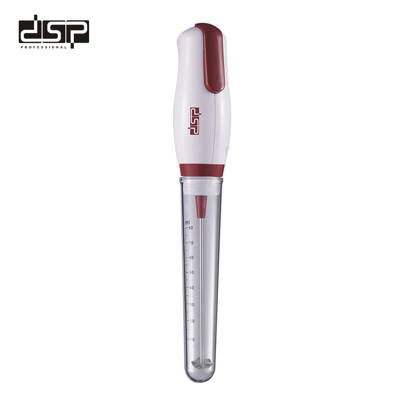 DSP Handheld Milk Frother, 25W Electric Whisk with 304 Stainless Steel Frother Wand for Coffee, Latte, Cappuccino – Compact & Easy to Use (220-240V)