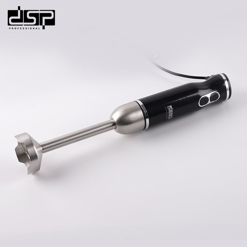 DSP 500W Immersion Blender Handheld, 2-Speed Hand Blender with Detachable Stainless Steel Blades, Electric Mixer for Smoothies, Soups, Baby Food – BPA-Free & Easy to Clean