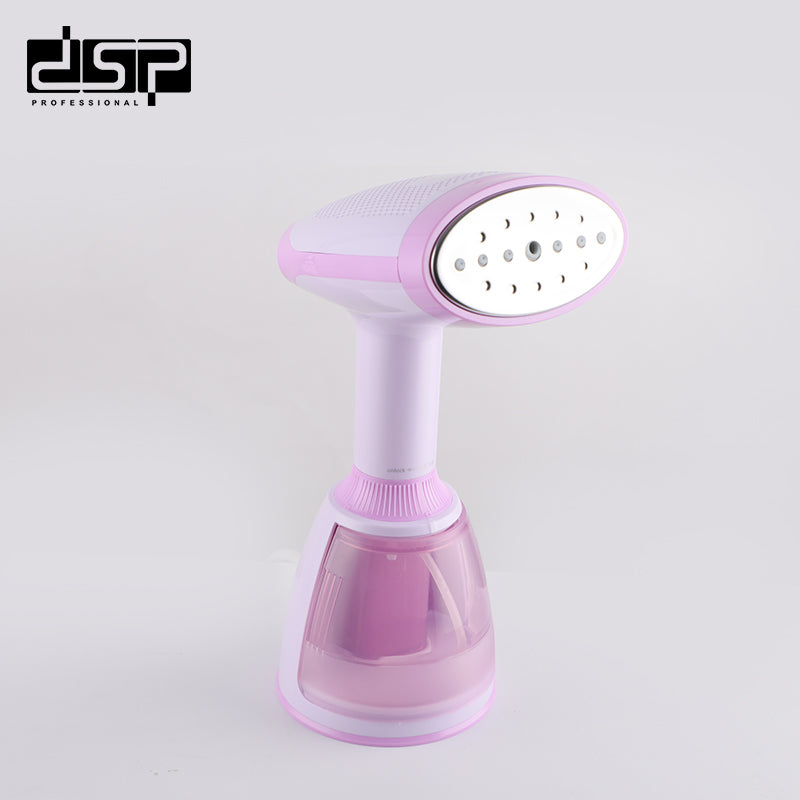 DSP Handheld Clothes Steamer, 1500W Fast HeatingGarment Steamer for Wrinkles, 25-30g/min Continuous Steam, 250ML Detachable Tank, LED Display, Brush Included – for Home Use