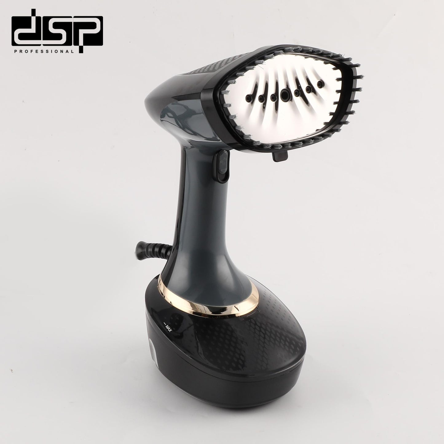 DSP Handheld Garment Steamer for Clothes, 1500W Fast-Steam, 400ml Large Water Tank, 3-in-1 Hanging/Flat/Inclined Ironing, Overheating Protection – Lightweight & Portable Clothes Steamer