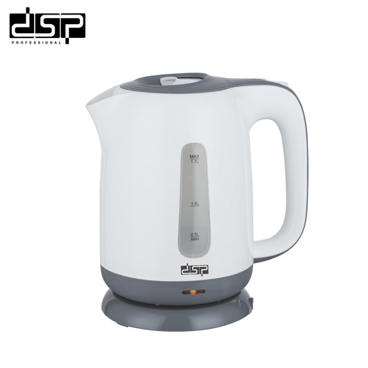 DSP Electric Kettle 1.7L, 2200W Fast Boiling Cordless Hot Water Kettle with Auto Shut-Off & Boil-Dry Protection, Stainless Steel Electric Tea Pot for Home & Kitchen