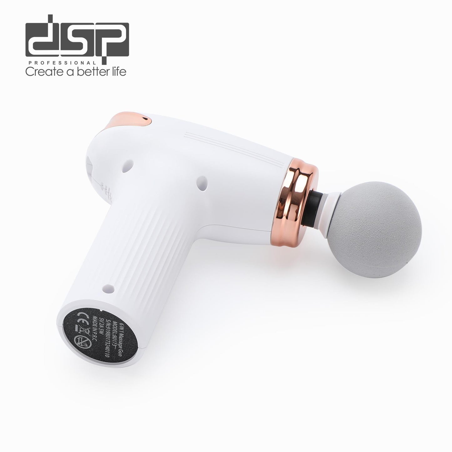 Professional 6-Speed Massage Gun, 4000RPM Powerful Muscle Relief with 7 Heads & 6-Color LED, 5H Long Use for Body Recovery