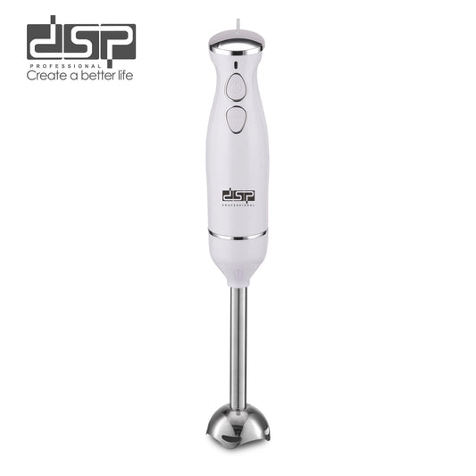 DSP 500W Immersion Blender Handheld, 2-Speed Stick Blender with Stainless Steel Blades, Detachable Stir Bar, ABS Body for Smoothies, Soup & Baby Food (220-240V)