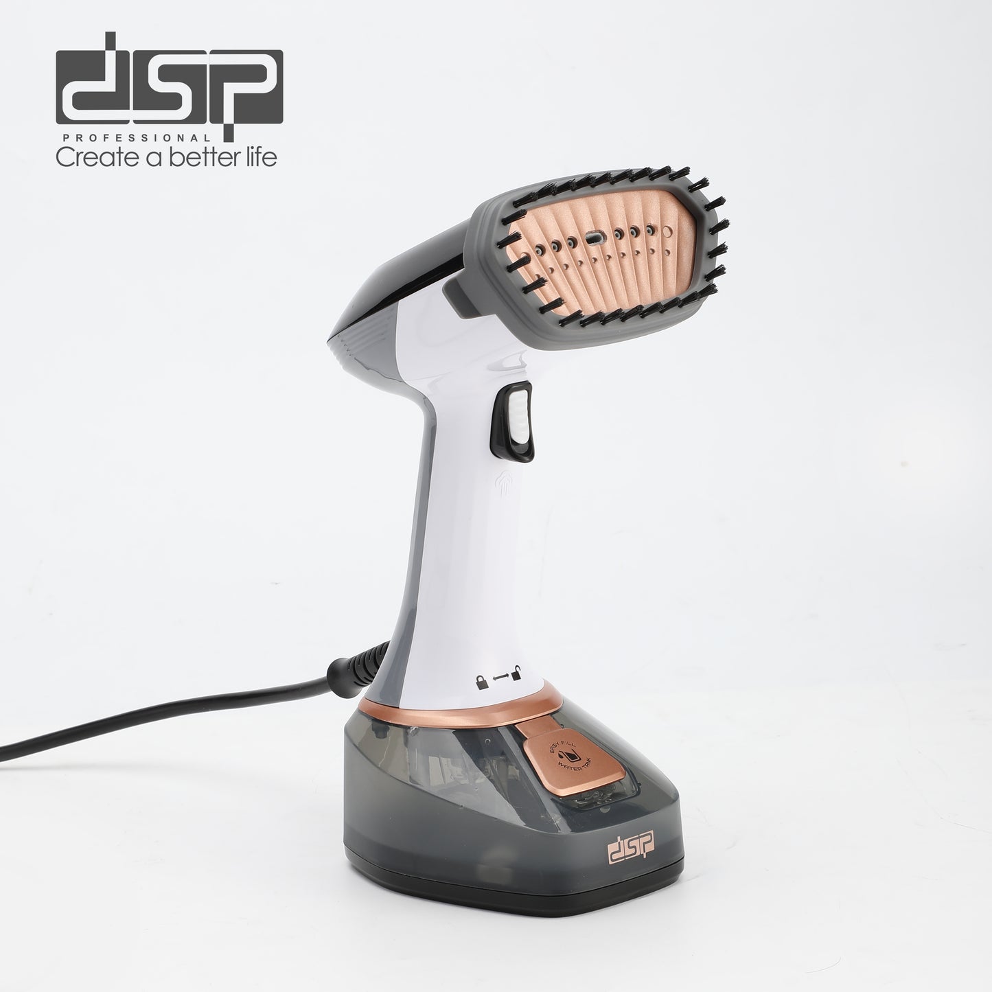 1400W Handheld Garment Steamer, 40s Quick Heat, 3-in-1 Ironing Modes, Perfect for Travel, Home & Delicate Fabrics