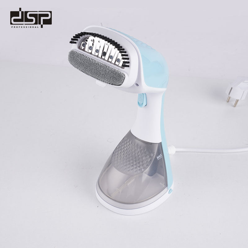 DSP Handheld Garment Steamer for Clothes, 1400W Portable Steam Iron with 220ML Detachable Water Tank, Fast Heat-Up & Overheat Protection, Home Use Wrinkle Remover
