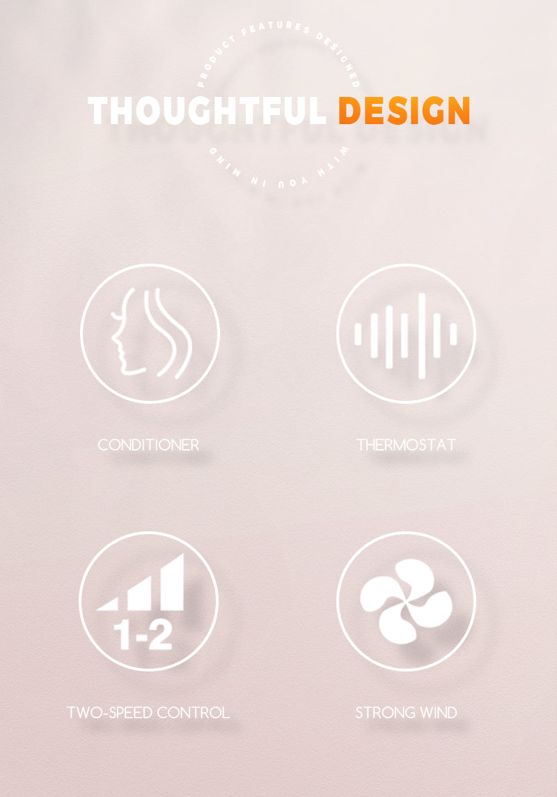 1900W Professional Hair Dryer, 385 Motor 15000RPM Fast Drying, 3 Speeds & Temps with Cold Air, Overheat Protection Hair Care for Home Travel Styling