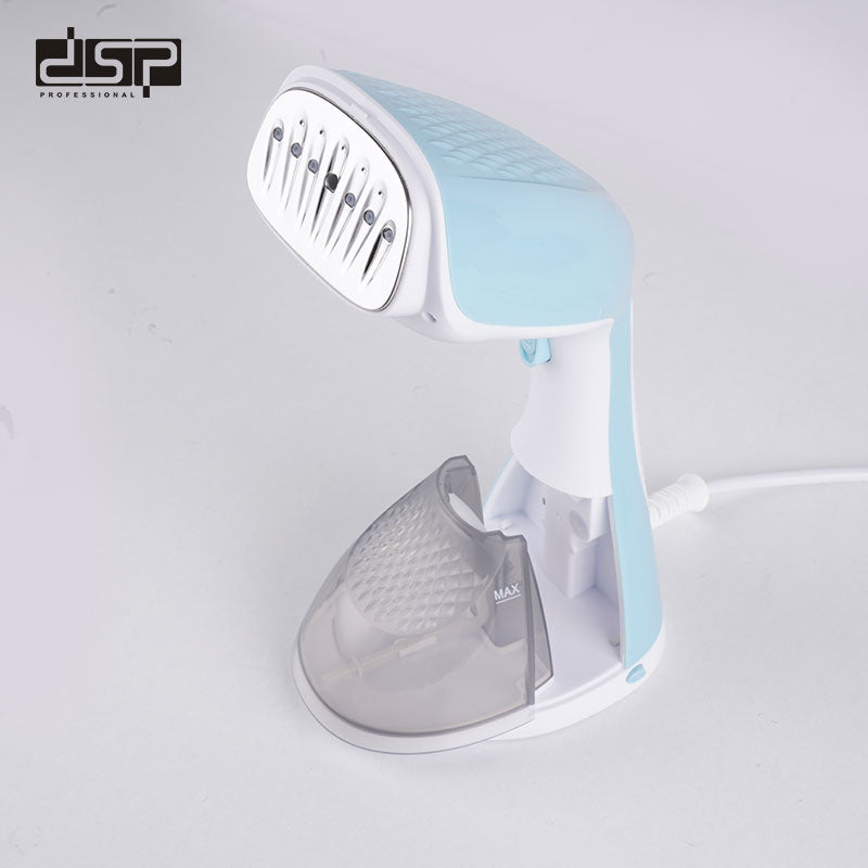 DSP Handheld Garment Steamer for Clothes, 1400W Portable Steam Iron with 220ML Detachable Water Tank, Fast Heat-Up & Overheat Protection, Home Use Wrinkle Remover
