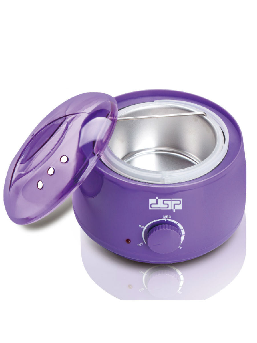 100W Wax Warmer Kit Hair Removal, 10 Min Heat Aluminum Pot 100g Wax Beans & Sticks, PP Housing Safe Skin Care for Home & Spa