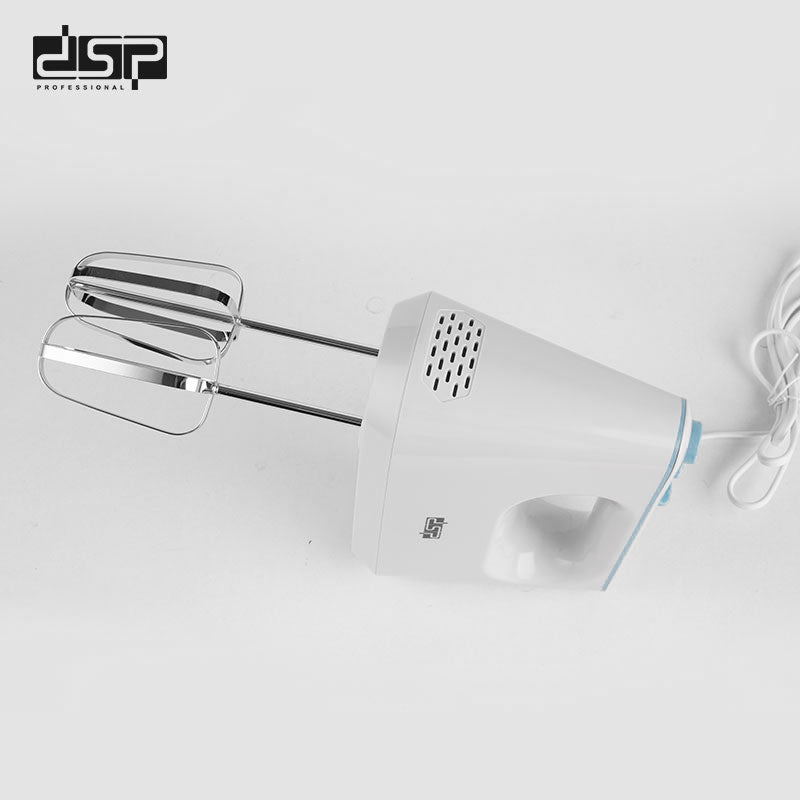 DSP 300W Electric Hand Mixer, 5-Speed Handheld Mixer with Turbo, Includes Egg Beater & Dough Mixer, 220-240V for Home Baking