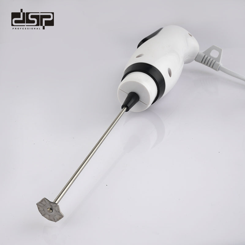 DSP Handheld Milk Frother, 25W Electric Whisk with 304 Stainless Steel Frother Wand for Coffee, Latte, Cappuccino – Compact & Easy to Use (220-240V)