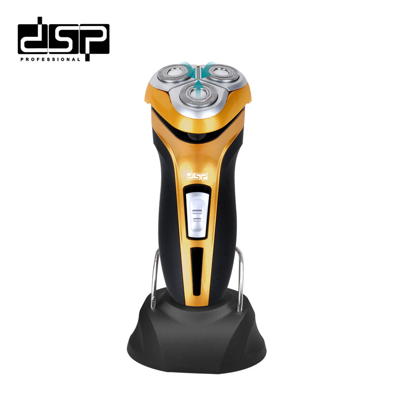 High Speed Electric Shaver 4800RPM IPX6 Waterproof 45Min Runtime Wet/Dry Shaving Comfort Skin Home Travel Use