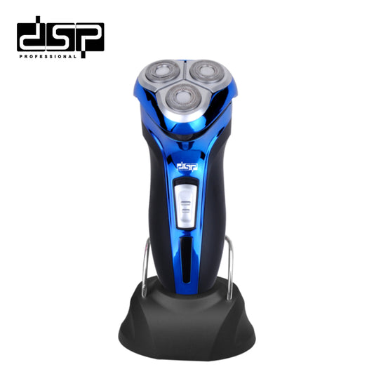 High Speed Electric Shaver 4800RPM IPX6 Waterproof 45Min Runtime Wet/Dry Shaving Comfort Skin Home Travel Use