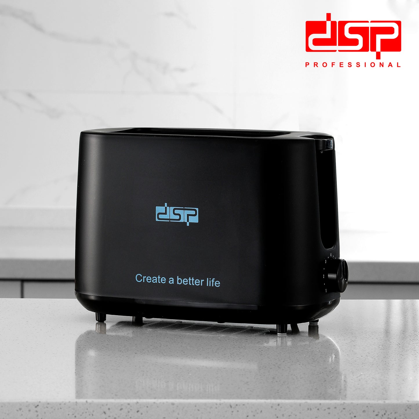 SmartCare Auto Pop-Up 7-Temp Anti-Jam Toaster for Artisan Breads & Bagels with Detachable Crumb Tray, Cord Storage