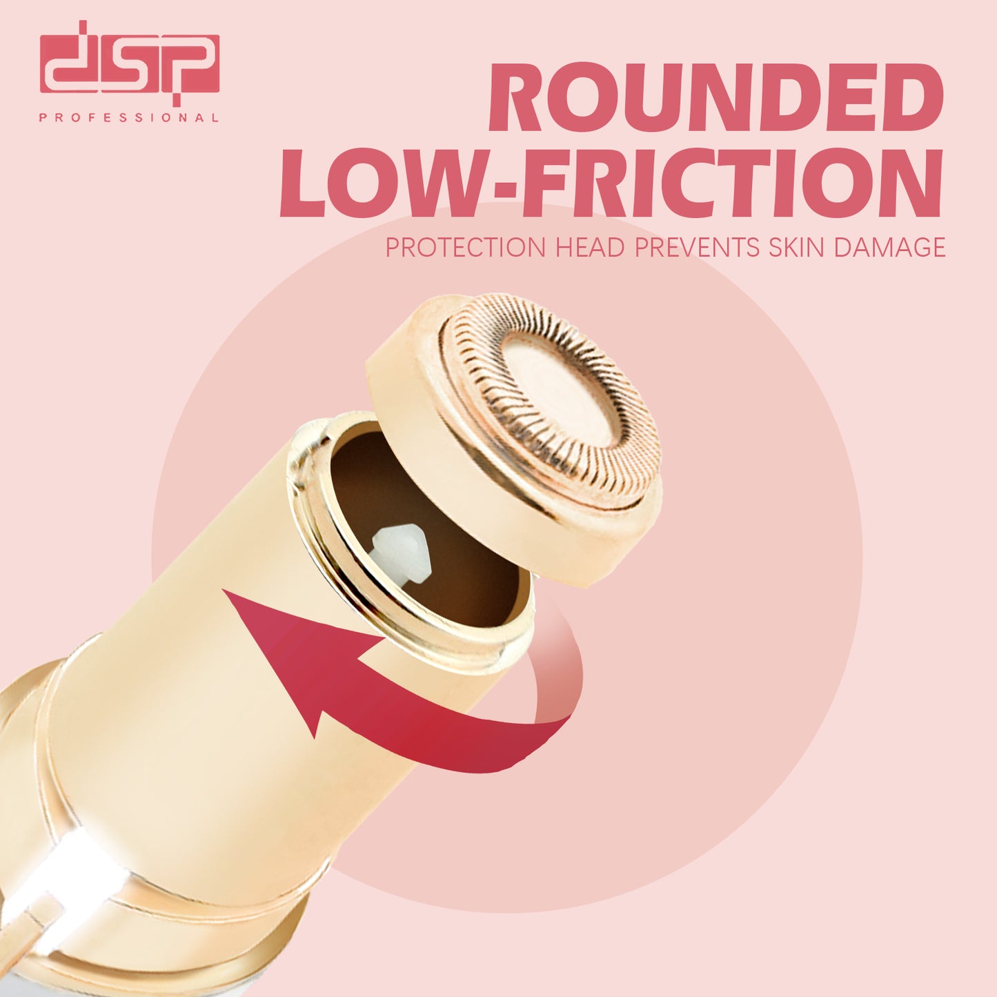 9000RPM High-Speed Gentle Facial Hair Removal, USB Rechargeable for Sensitive Skin, 40Min Painless Use & Precision Grooming